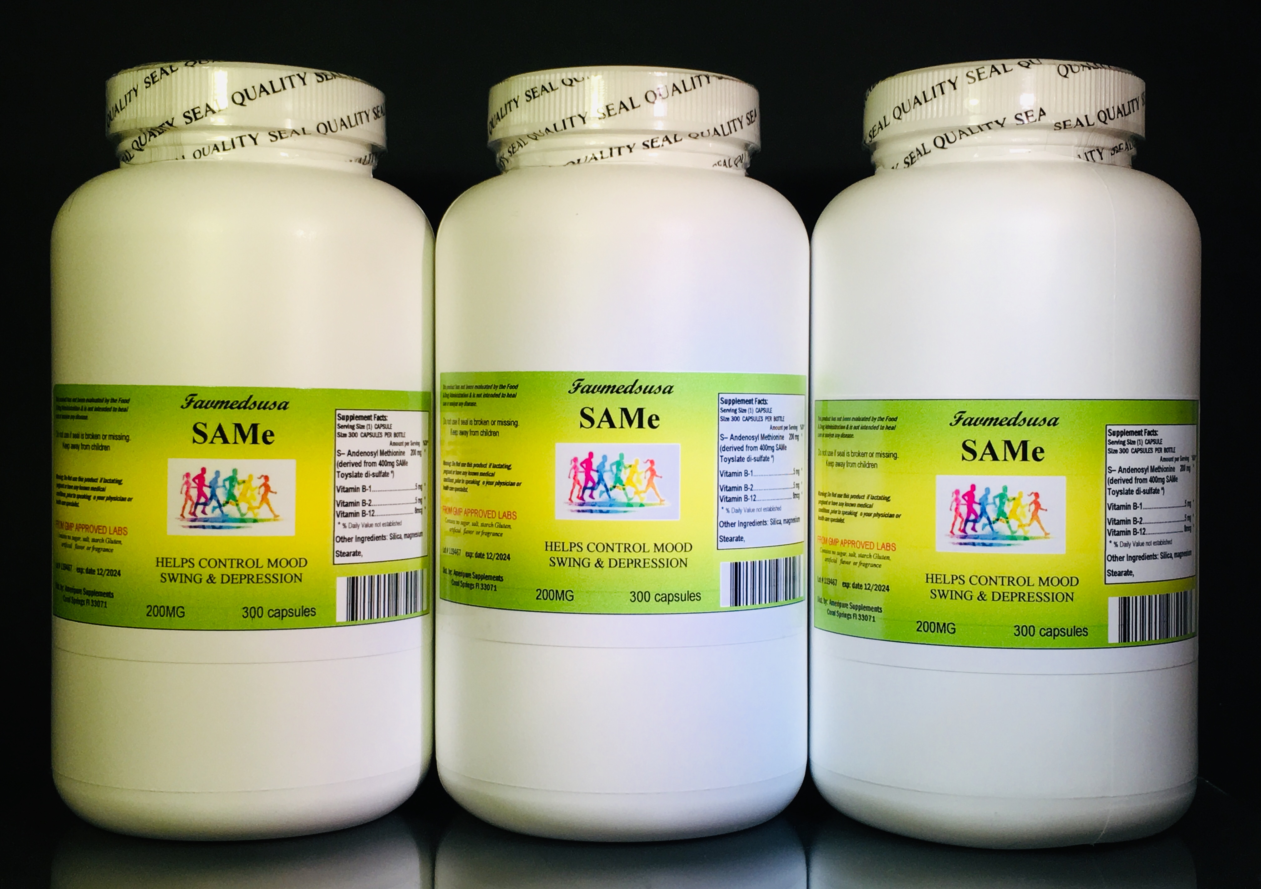 SAM-e 200mg - 900 (3x300) capsules